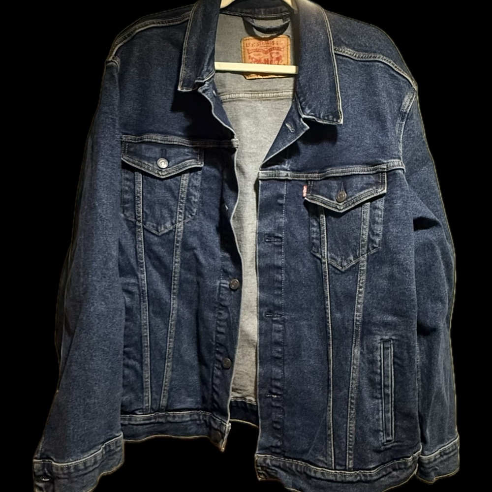 Levi's Blue Lightweight Shirt Jacket Timeless Design